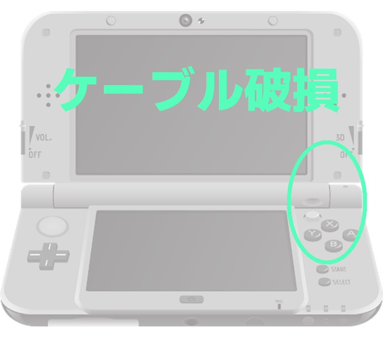 new3DS new3DSLL LRボタン フレキケーブル 新品 互換品